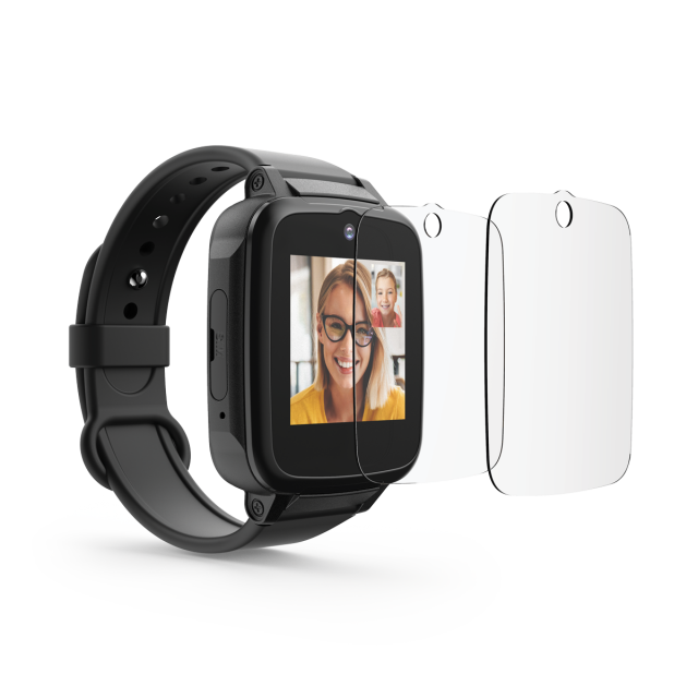 Pixbee Kids 4G Video Smart Watch with GPS - Protective Glass - 2 Pack